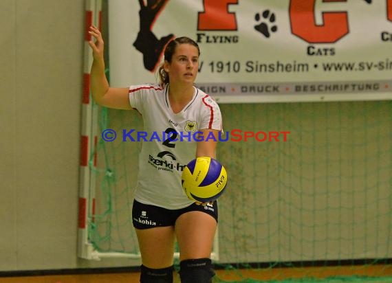 Volleyball Damen 3. Liga Süd SV Sinsheim gegen TV Villingen 23.10.2016 (© Siegfried)